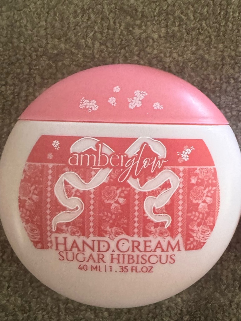 AmbergloW Hand Cream lotion Sugar Hibiscus 🌺